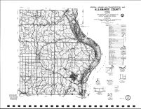 Allamakee County Highway Map, Winneshiek County 1989
